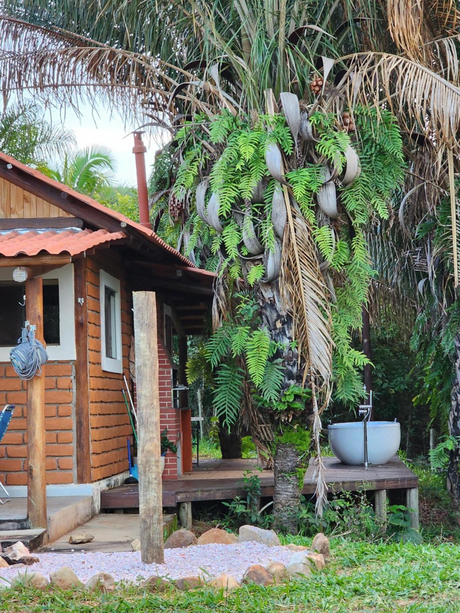 Refugio No Meio Da Natureza - Chale Pe De Serra Alto Paraíso de Goiás Exterior foto