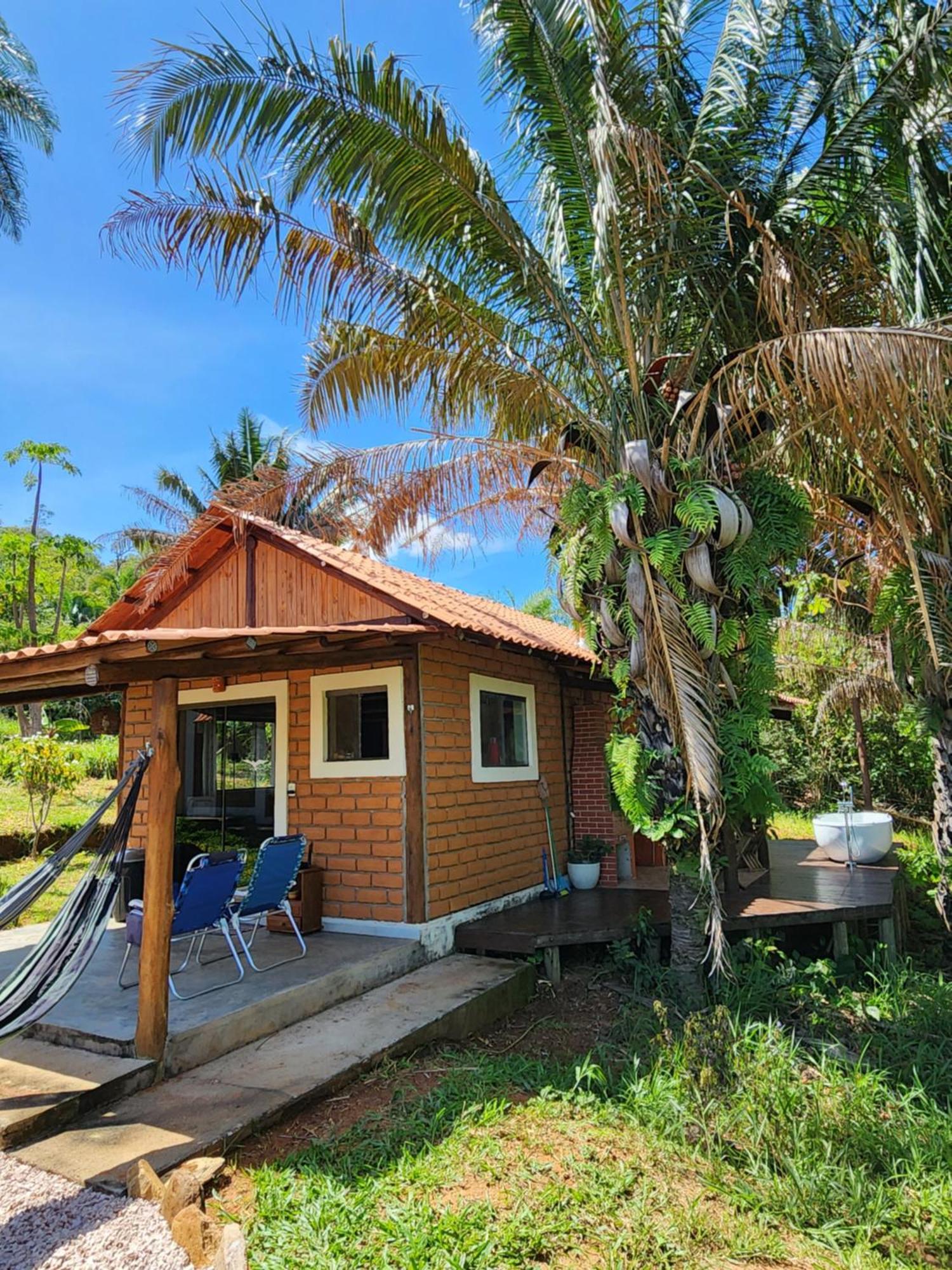 Refugio No Meio Da Natureza - Chale Pe De Serra Alto Paraíso de Goiás Exterior foto